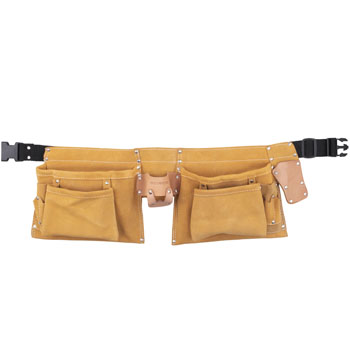 Cinturón porta herramientas cuero 12 bolsillos Cross Crossmaster — comprar en Extrabrut