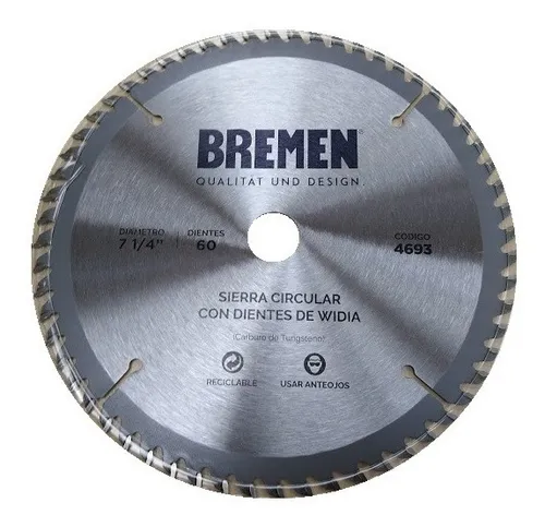 Disco sierra 180 x 60D Bremen Bremen — comprar en Extrabrut