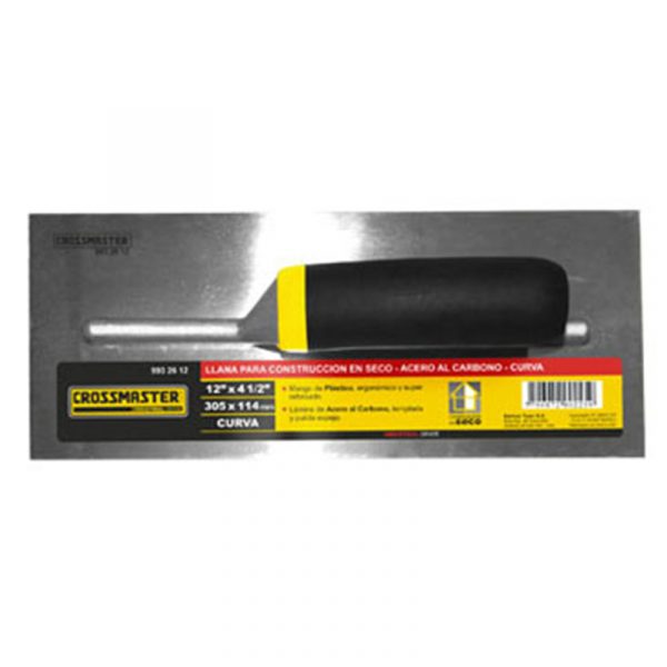 Llana Cross 12x4 1/2" Curva Crossmaster — comprar en Extrabrut