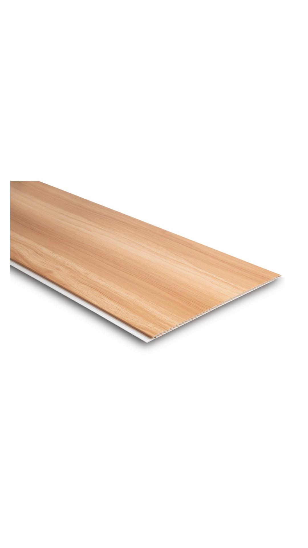 Cielorraso PVC marrón claro 3.95m x 250mm x 5mm Maropor — comprar en Extrabrut
