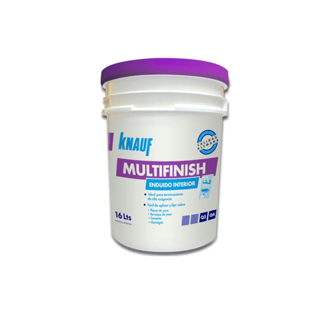 Masilla Multifinish enduido interior x 16L Knauf Knauf — comprar en Extrabrut