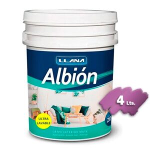 Latex Albion N (Blano) SATINADO 4L Quimica Llana — comprar en Extrabrut