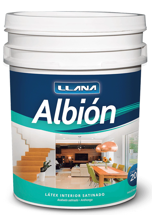 Latex Albion satinado B 10L Quimica Llana — comprar en Extrabrut
