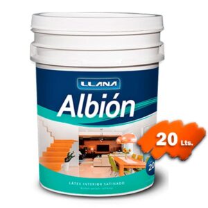 Latex Albion satinado A 20L Quimica Llana — comprar en Extrabrut
