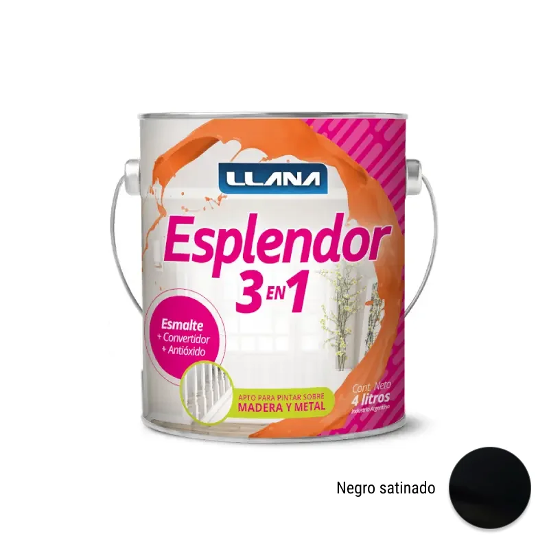 Esm. Sintetico Mate Negro 20L 3-1 Quimica Llana — comprar en Extrabrut