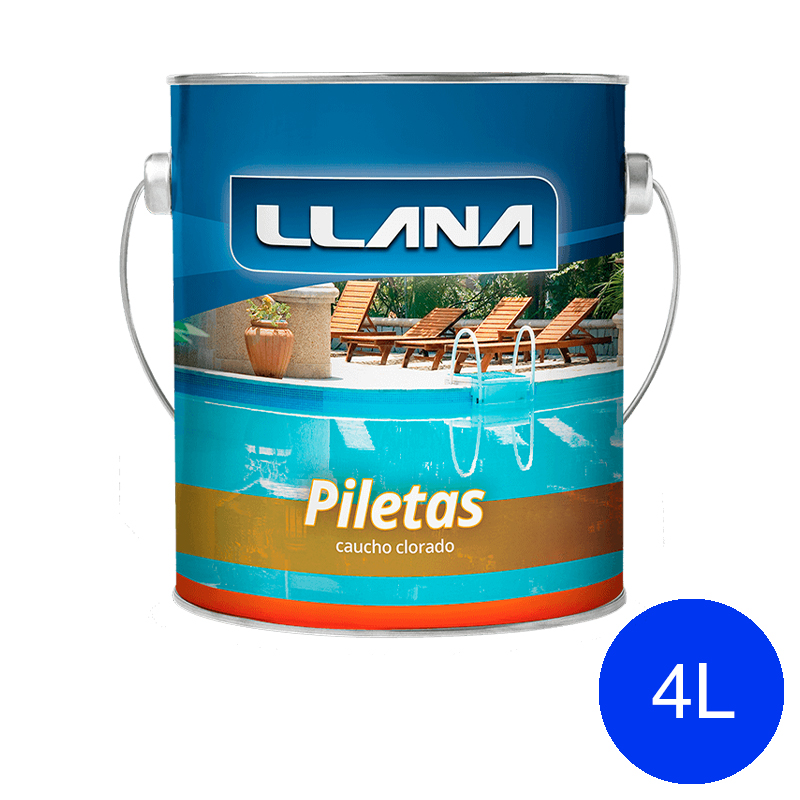 Caucho clorado Azul 4L Quimica Llana — comprar en Extrabrut