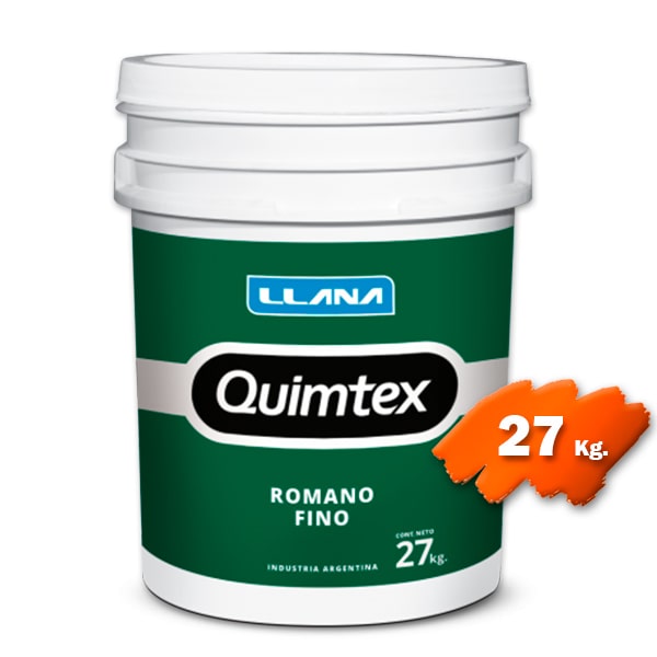 Texturado Plastico Romano Fino A-B 5Kg Quimica Llana — comprar en Extrabrut