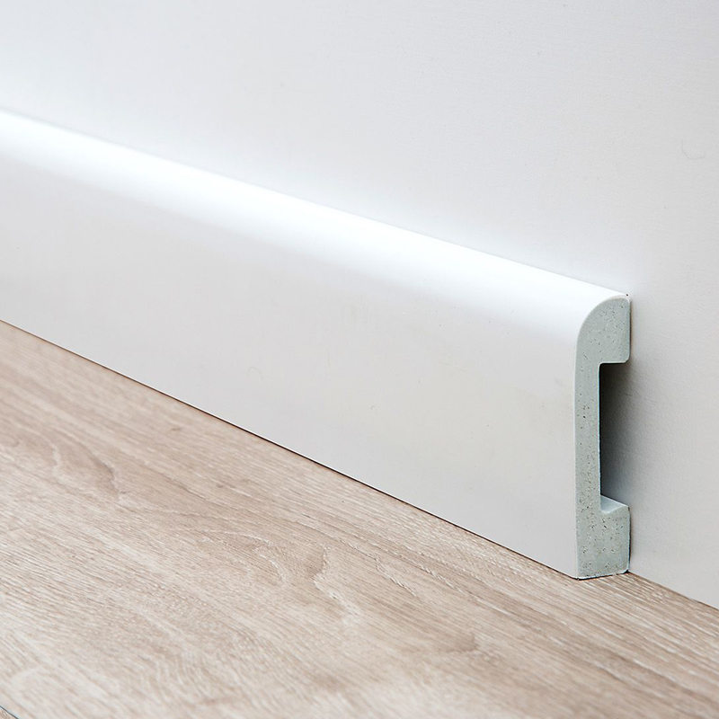 Zócalo blanco redondo ZB131 7cm x 2m TIRA Maropor — comprar en Extrabrut